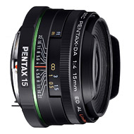 Pentax SMC DA 15mm f/4 ED AL Limited