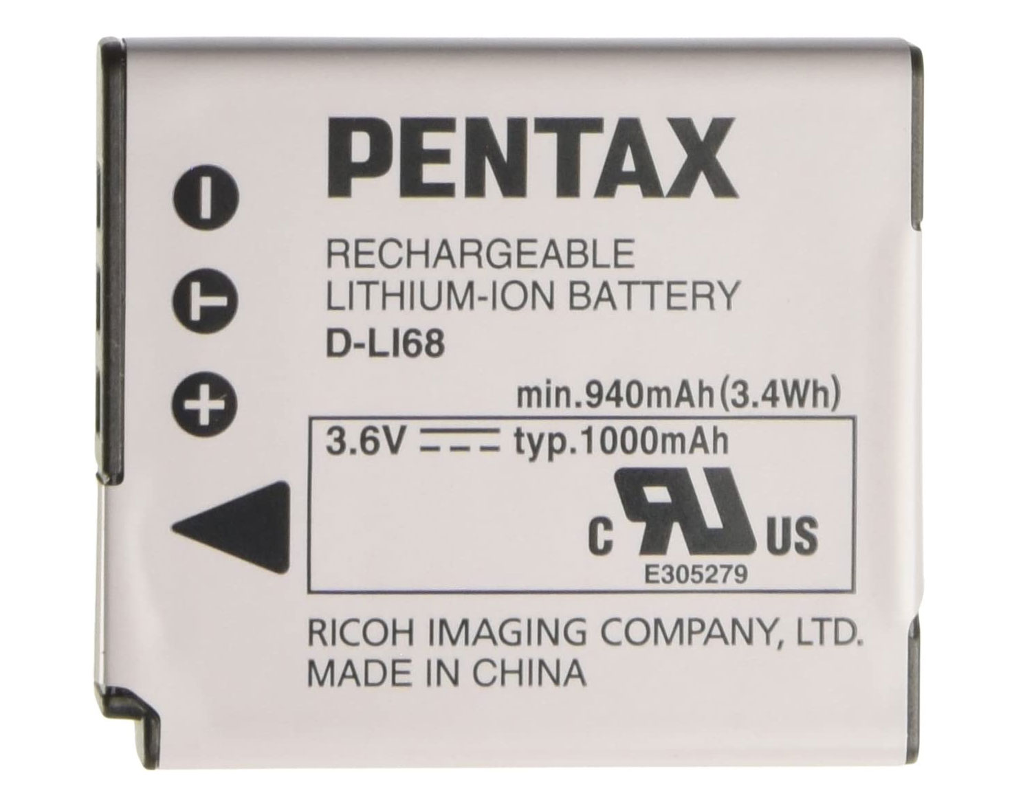 Pentax D-LI68B