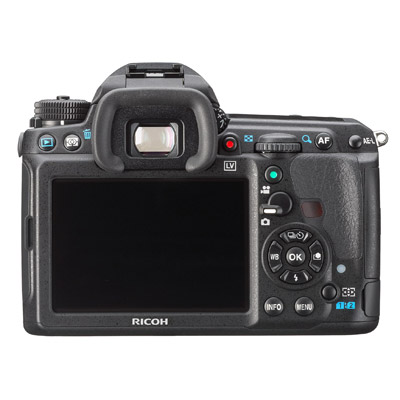 Pentax K-3, back