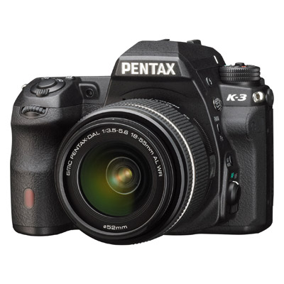 Pentax K-3, front