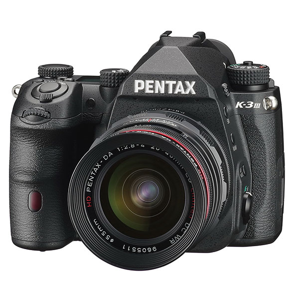 Pentax K-3 III, front