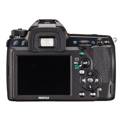 Pentax K-5 IIs, back