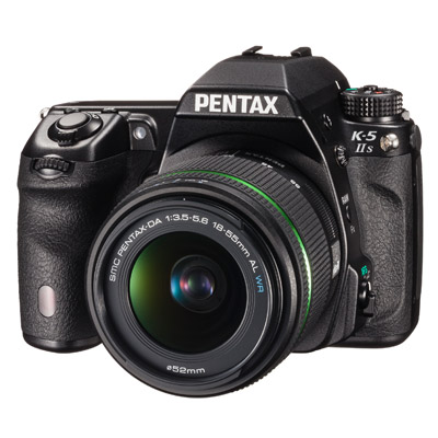 Pentax K-5 IIs, front