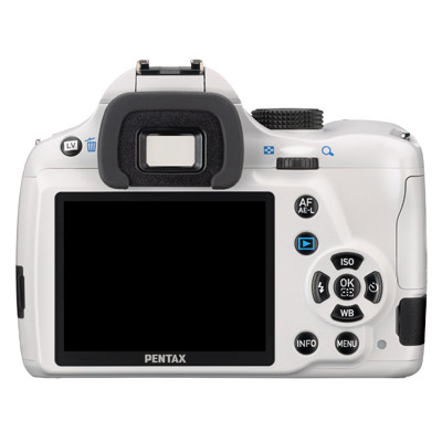 Pentax K-50, back