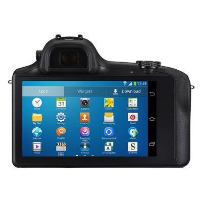 Samsung Galaxy NX, back