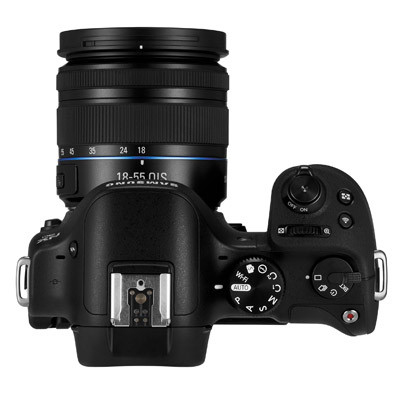 Samsung NX30, top