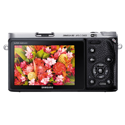 Samsung NX500, back