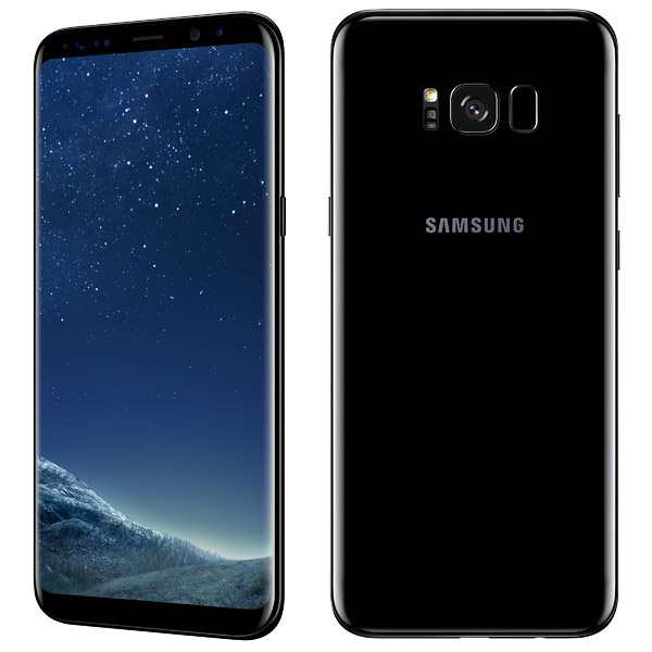 Samsung S8+, top