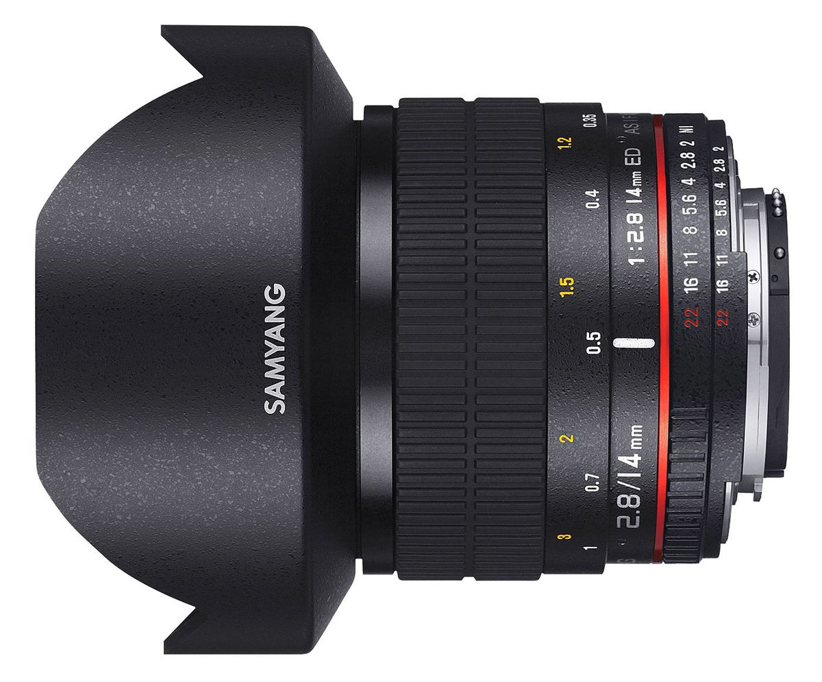 Samyang 14mm f/2.8 IF ED UMC Aspherical : Specifications and