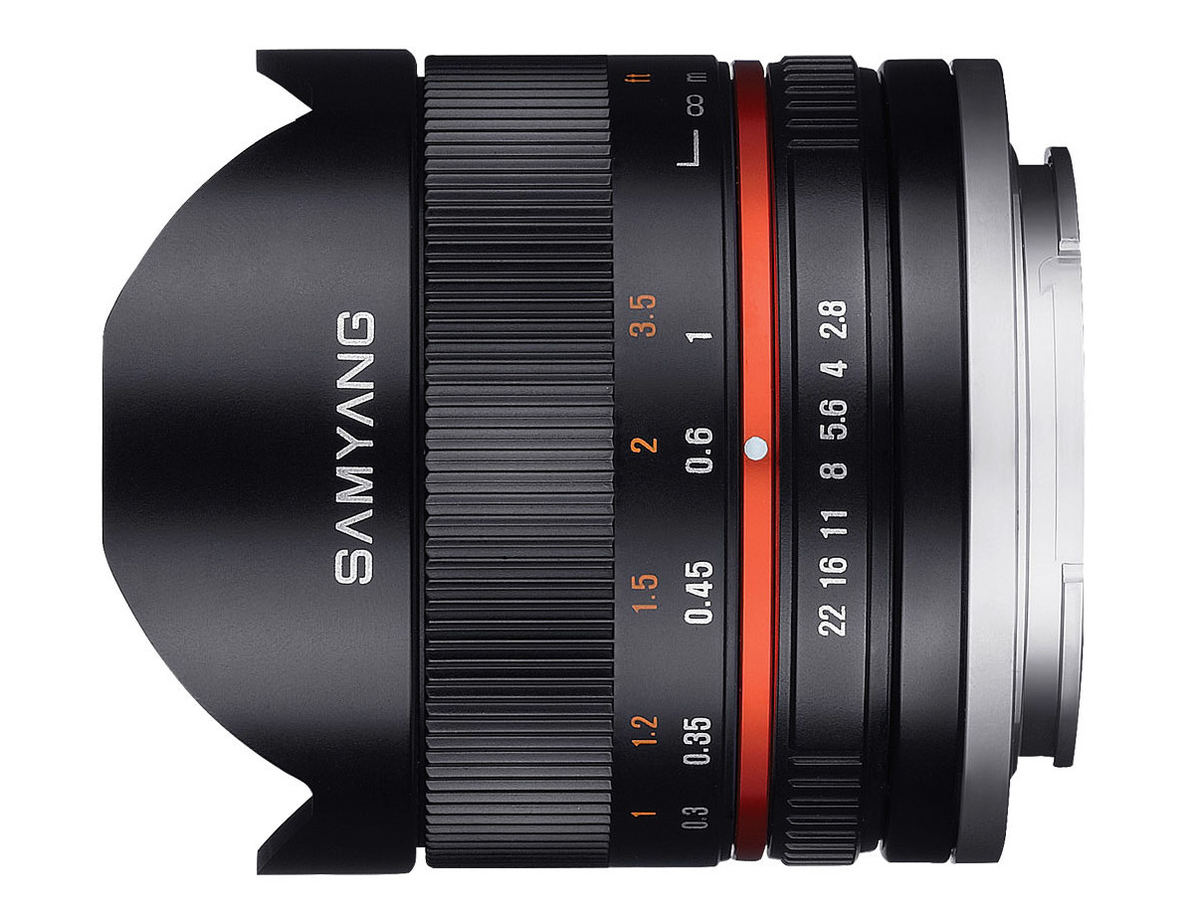 Samyang 8mm f/2.8 UMC Fisheye II : Specifications and
