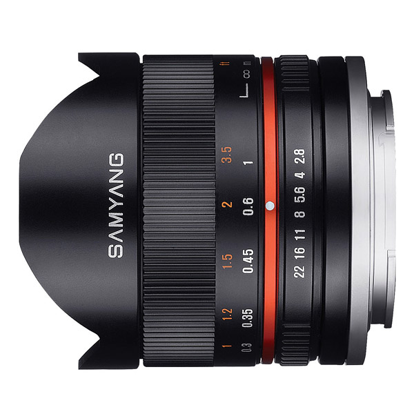 Samyang 8mm f/2.8 UMC Fisheye II