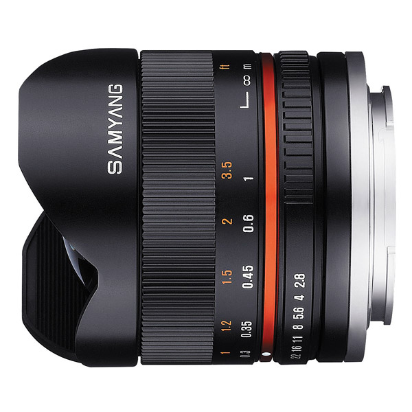 Samyang 8mm f/2.8 UMC Fisheye II