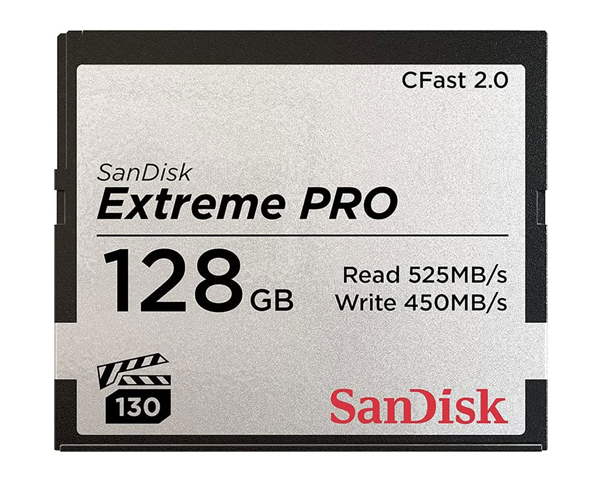 Sandisk CFast Extreme Pro 2.0 128GB