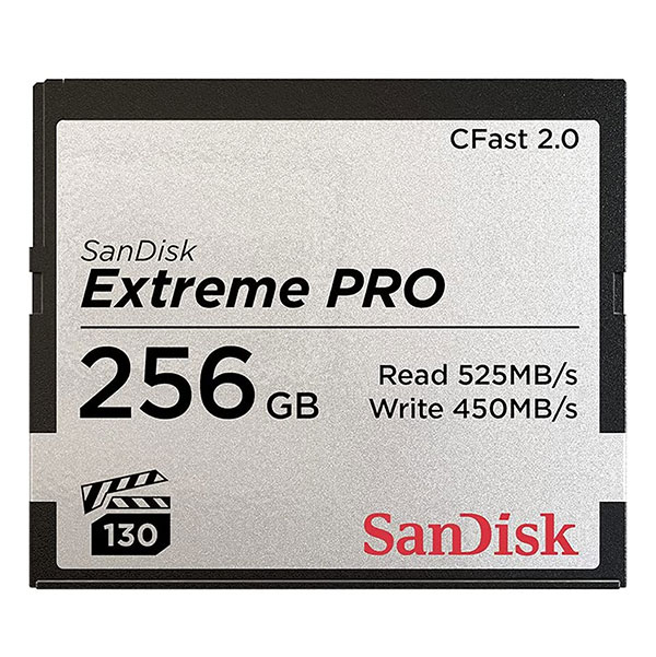 Sandisk CFast Extreme Pro 2.0 256GB