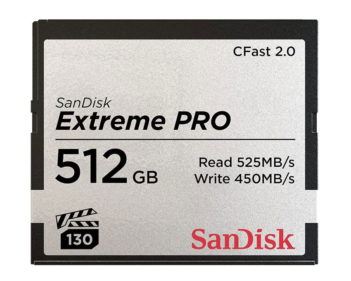 Sandisk CFast Extreme Pro 2.0 512GB