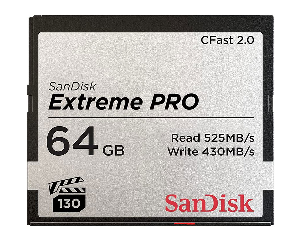 Sandisk CFast Extreme Pro 2.0 64GB
