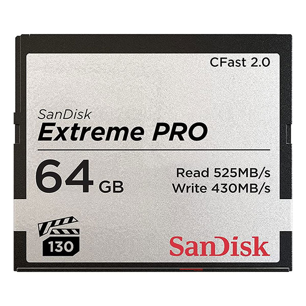 Sandisk CFast Extreme Pro 2.0 64GB