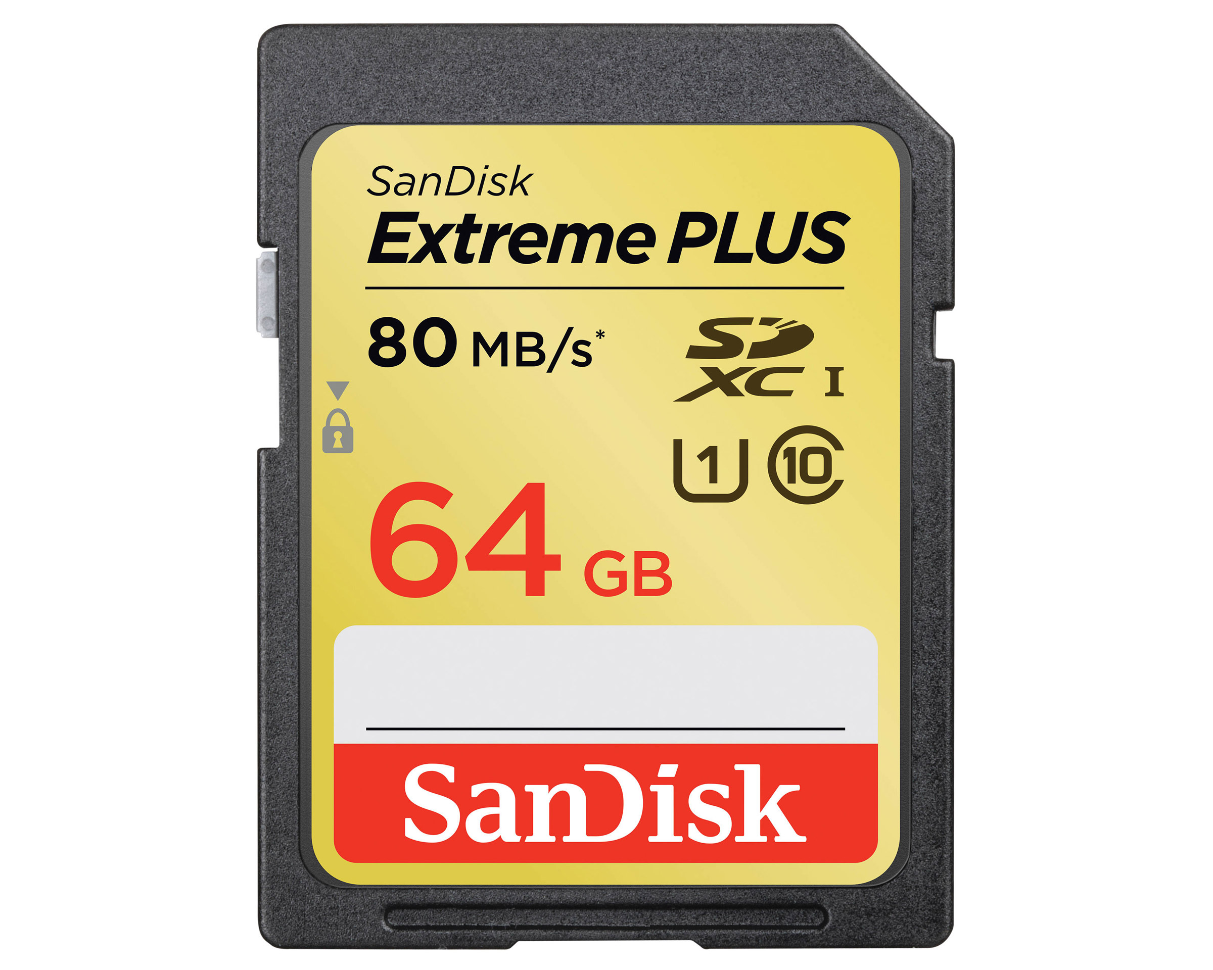 Sandisk Extreme Plus SDXC 64 GB (80 MB/s)
