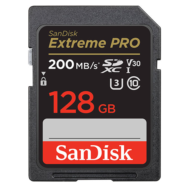 Sandisk SDXC Extreme Pro 128 GB (200 MB/s)