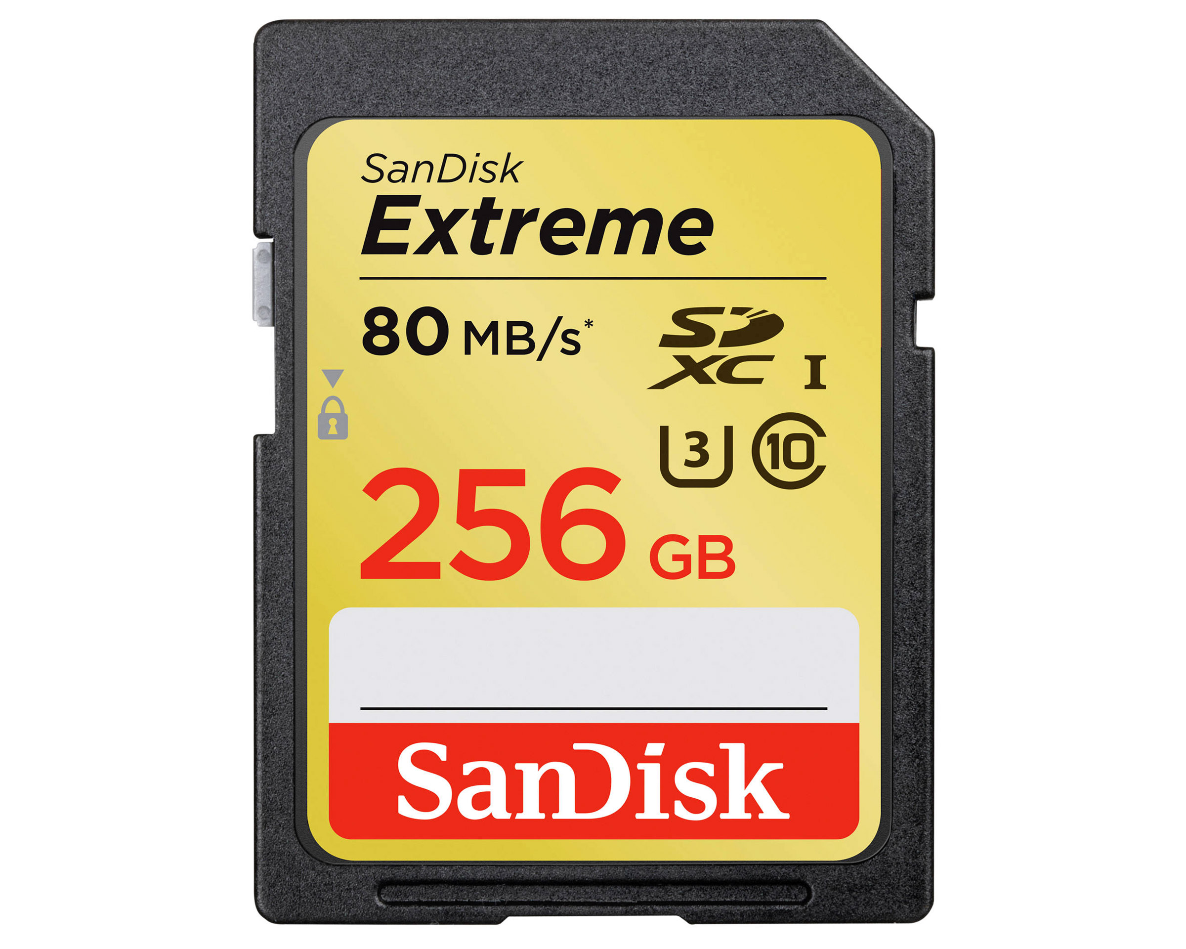 Sandisk Extreme SDXC 256 GB (80 MB/s)