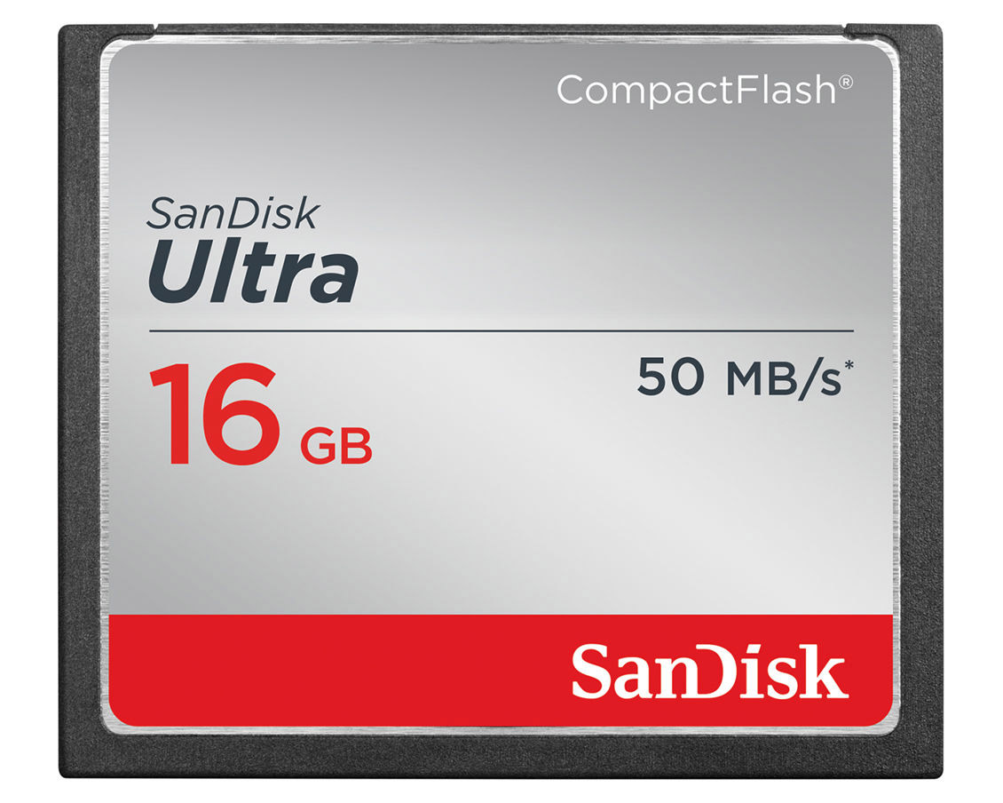 Sandisk Ultra CF 16 GB (50 MB/s)