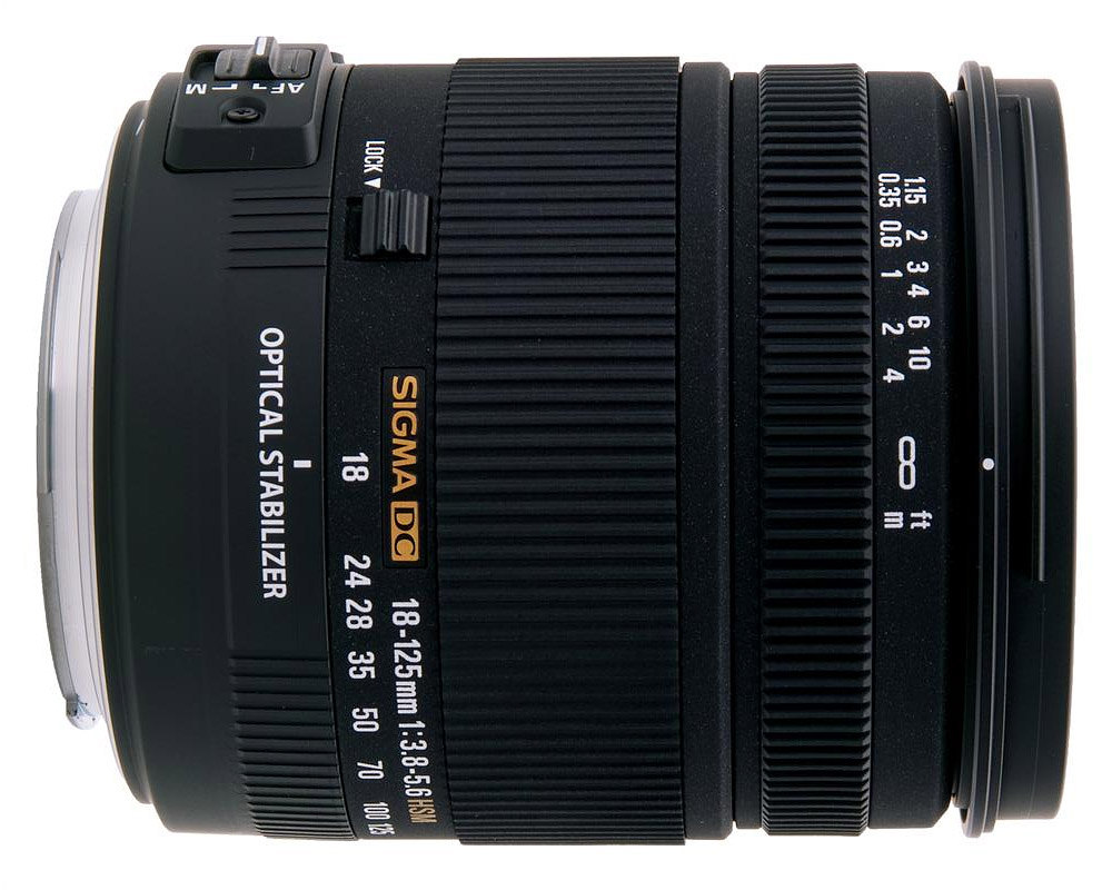 Sigma 18-125mm f/3.8-5.6 DC OS HSM