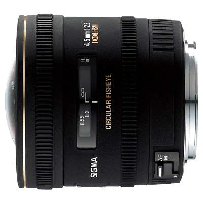 Sigma 4.5mm f/2.8 EX DC HSM Circular Fisheye