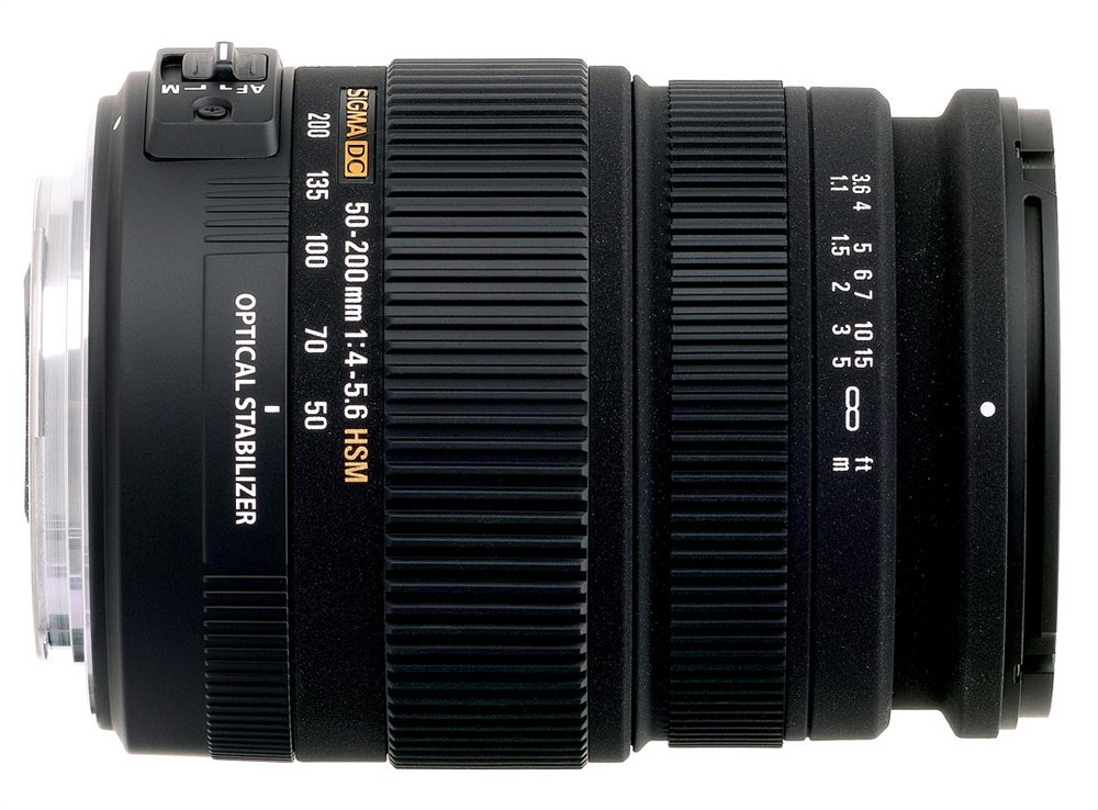 Sigma 50-200mm f/4-5.6 DC OS HSM