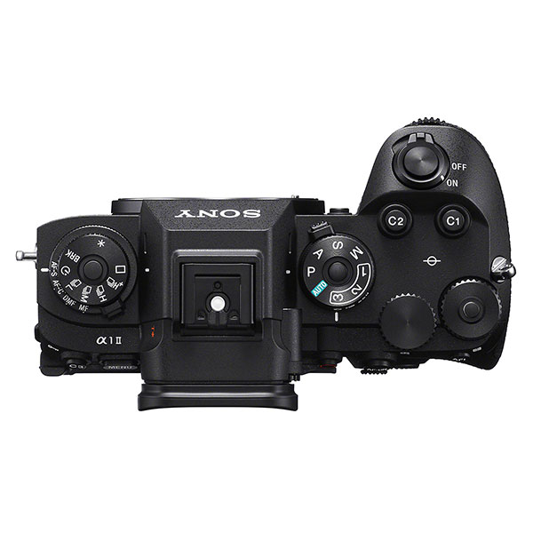 Sony A1 II, top