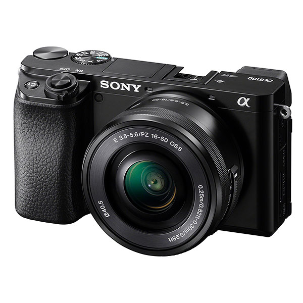 Sony A6100, front