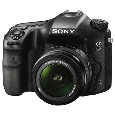 Sony A68, front
