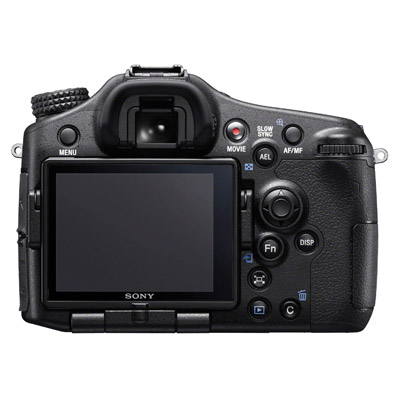 Sony A77 II, back