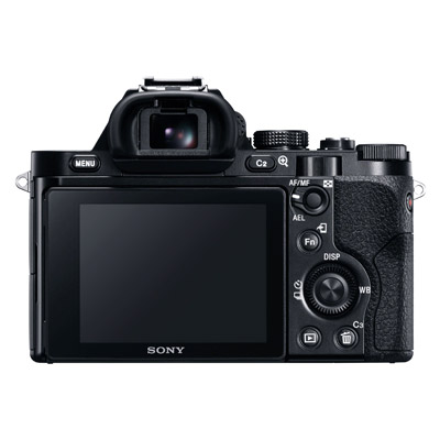 Sony A7, back