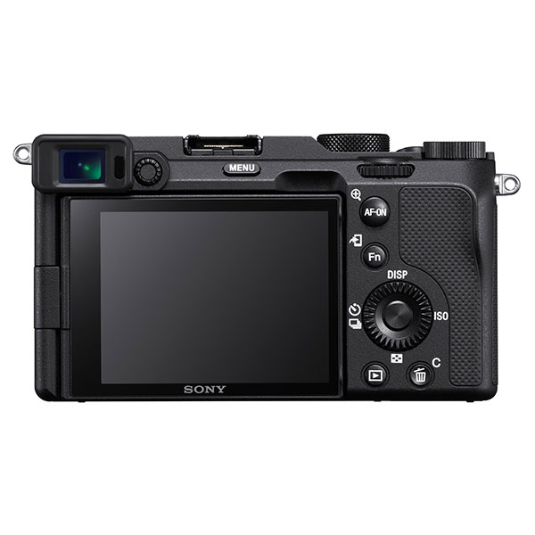 Sony A7C, back