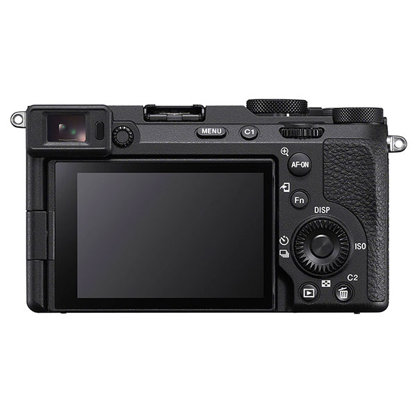 Sony A7C II, back