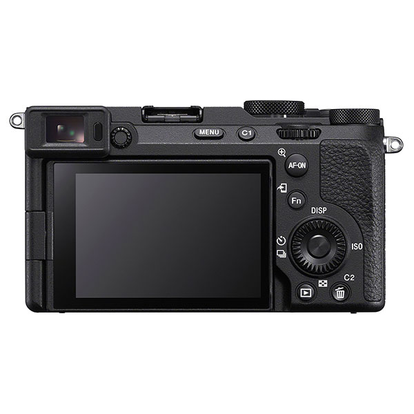 Sony A7C R, back