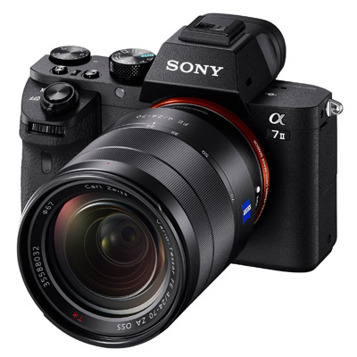 Sony A7 II, front