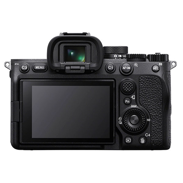 Sony A7 IV, back