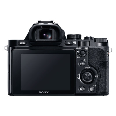 Sony A7r, back