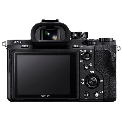 Sony A7s II, back