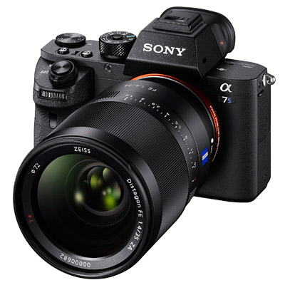 Sony A7s II, front