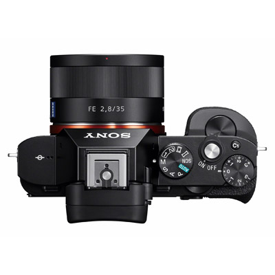 Sony A7s, top
