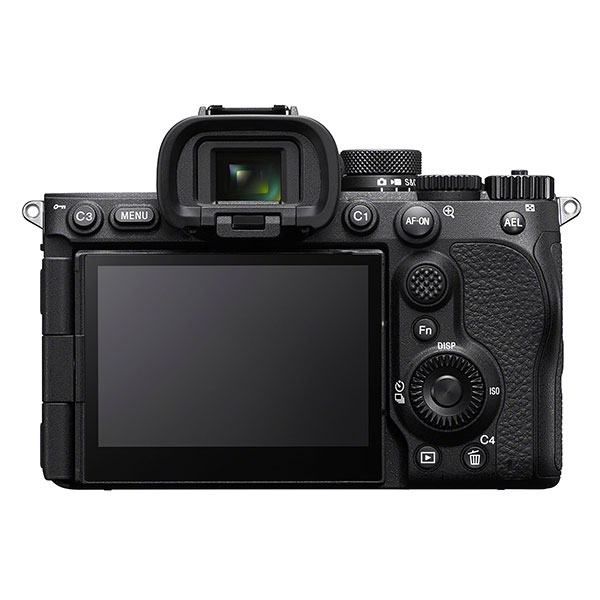 Sony A7 V, back