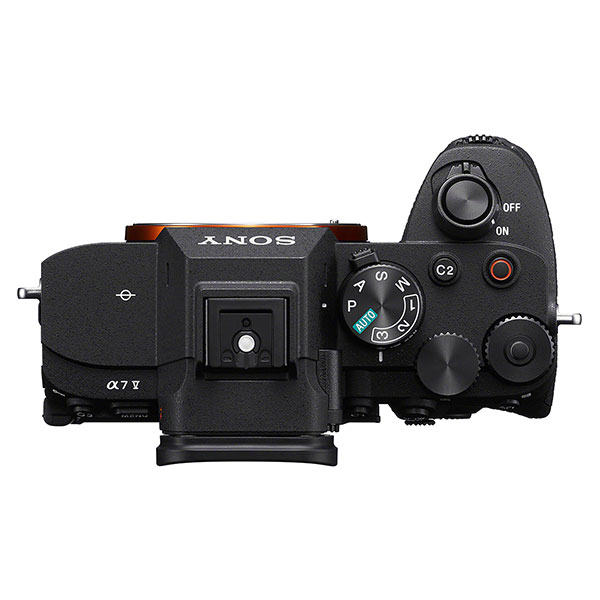 Sony A7 V, top
