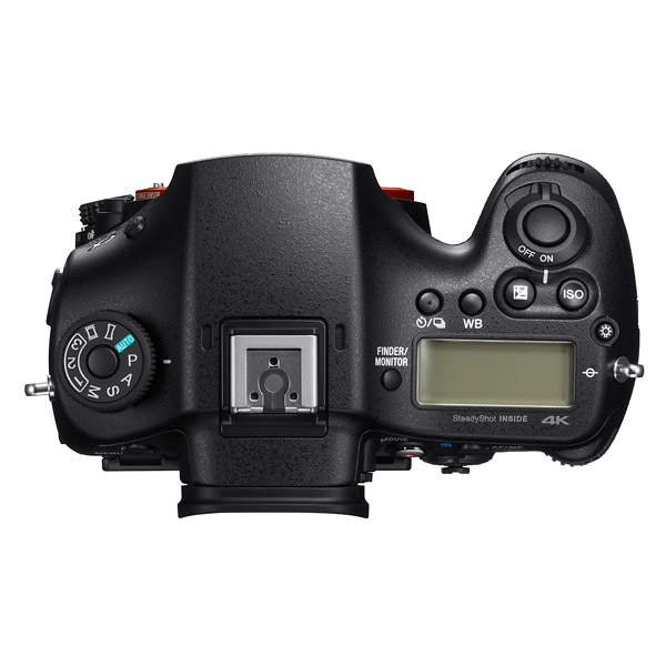 Sony A99 II, top