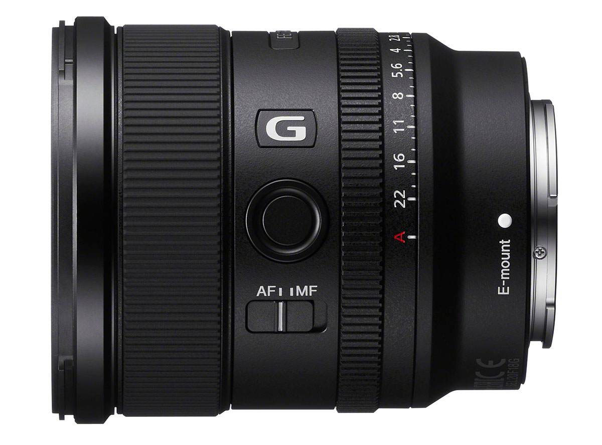 Sony FE 20mm f/1.8 G