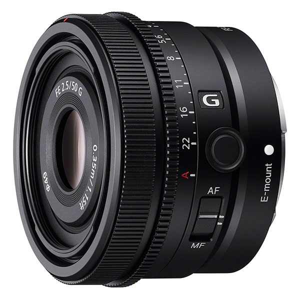 Sony FE 50mm f/2.5 G