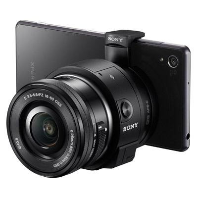 Sony QX1, front