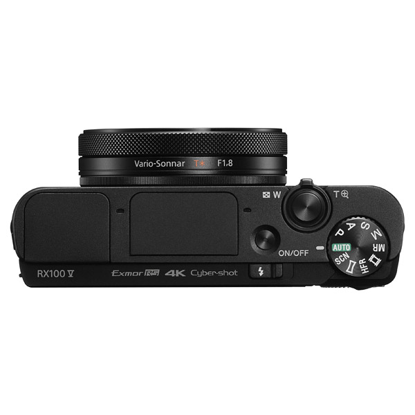 Sony RX100 V, top