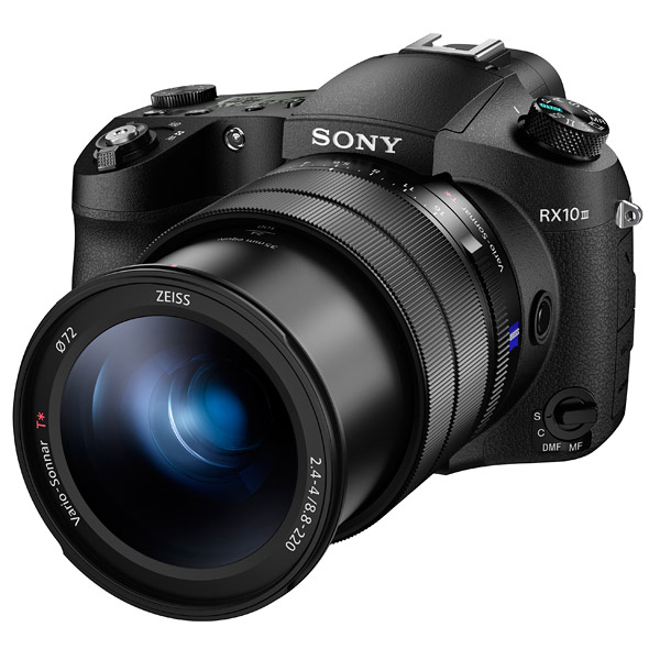 Sony RX10 III, front